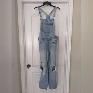 H&M denim overalls size 12